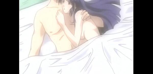  Hentai Cartoon Romantic Couple Enjoys Hardcore Sex